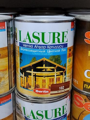 Древозащитный цветной лак Senta LASURE, тон 102 «Тик». - Назначение