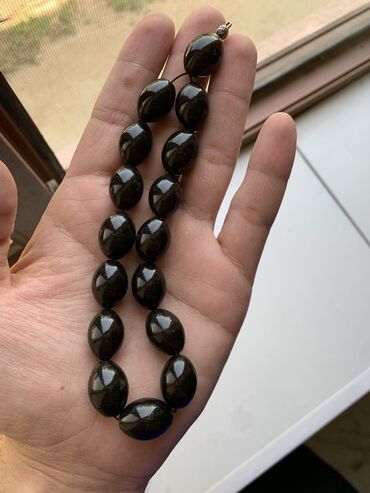 Təsbehlər: Salam.Orjinal Kalininqrad Qara Baltik Kəhrabası satıram 100% orjinal