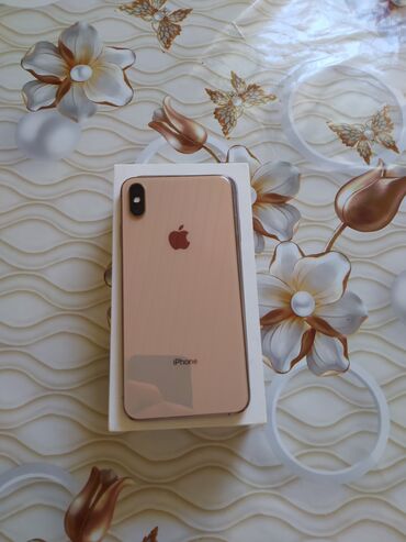 Apple iPhone: IPhone Xs Max, 256 GB, Qızılı, Simsiz şarj