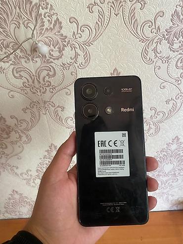 redmi a9: Redmi, Redmi Note 13, Б/у, 128 ГБ, цвет - Черный — 2