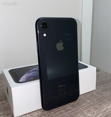 Apple iPhone: IPhone Xr, Б/у, 64 ГБ, Черный, 83 %