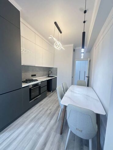 квартира берилет салиева алматинка: 2 комнаты, 64 м², Элитка, 5 этаж, Дизайнерский ремонт