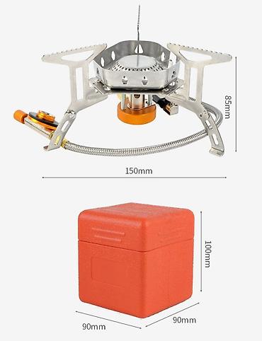 Газовые горелки: Портативная туристическая газовая горелка с выносным шлангом - Тип — 6