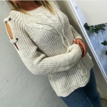 džemper i košulja: Jednobojni