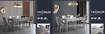 kreditle divan kreslo: Yağmur Yemək Masası Fabrik istehsalı mebellərin topdan qiymətlə — 1