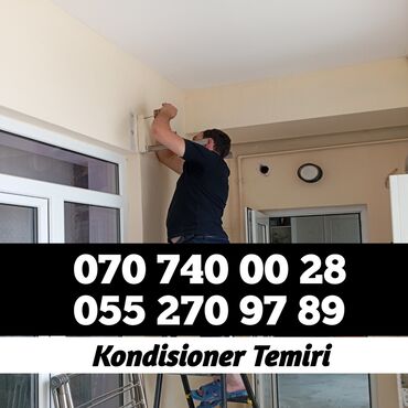 Kondisionerlər: Təmir, Split kondisionerlər, Təmizləmə, Zəmanətlə