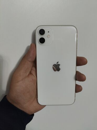 купить правый наушник airpods 2 бу: IPhone 11, Колдонулган, 64 ГБ, Ак, Каптама, 96 %