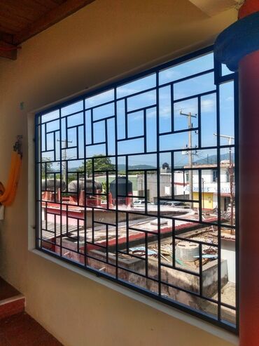 Barmaqlıqlar: Dəmir döymə pəncərə barmaqlıqları – dekorativ və təhlükəsiz həll - — 36