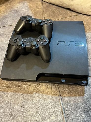 Видеоигры и приставки: Sony PlayStation 3 (PS3) Slim oyun konsolu dəsti - Model: PS3 Slim - — 6