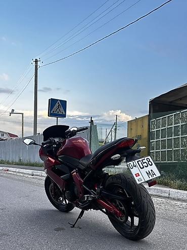 650: Спортивный мотоцикл Kawasaki Ninja (серия 650R/ER-6f), цвет бордовый — 5