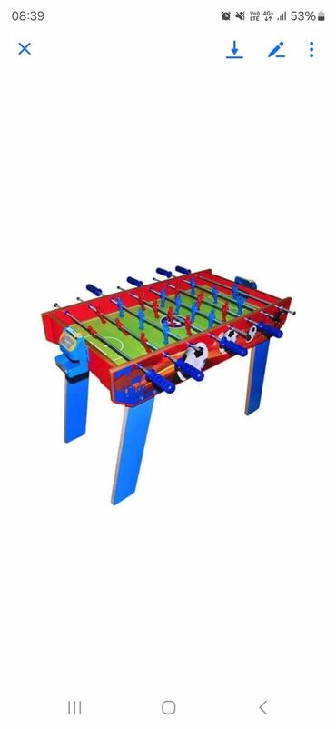 decathlon kopacke za decu: 05. B. ⚽️ Drveni stoni fudbal sa nogarima je dinamična igra veštine u