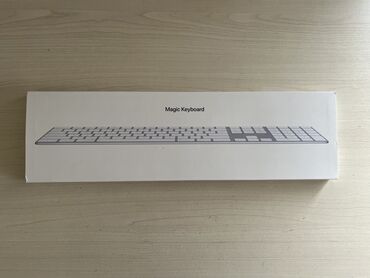 беспроводные клавиатура и мышь: Продаю новую беспроводную клавиатуру apple wireless keyboard with