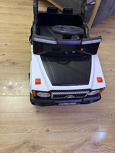 uşaq oyuncaqları robocar: Uşaq üçün elektrikli minik maşını – BH-80D modeli - Korpus: ağ-qara — 4