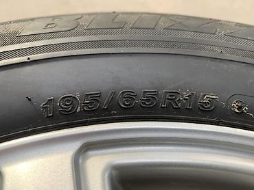r18 255 55: Колеса в сборе 195 / 65 / R 15, Зима, Б/у, 1 шт, Легковые, Литые, отверстий - 5 — 3