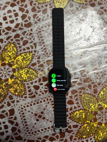 Smart saatlar: Smart saat, Sensor ekran, rəng - Qara — 6