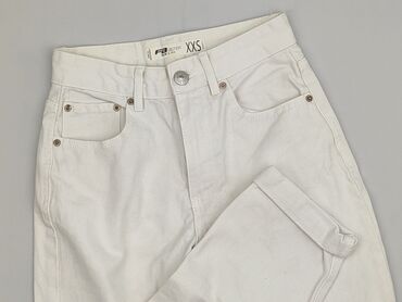 białe legginsy push up: Jeans for women, size 2XS