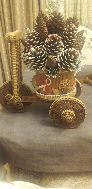 Yeni il oyuncaqları və bəzəkləri: Yeni il ücün əl işləri — 6