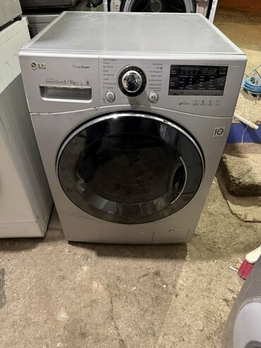 Paltaryuyan maşınlar: Paltaryuyan maşın LG, 6 kq, Avtomat, Qurutma var, Kredit yoxdur — 1