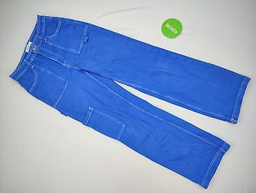 jeansy cargo: Denim, Spodnie cargo damskie, rozmiar S — 2