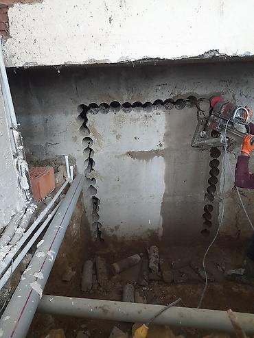 Beton işləri: Beton kesimi deşilmesi kesintisi sökintisi borularin deşiklerin — 9
