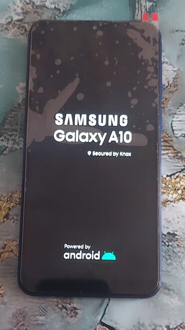 Samsung: Samsung Galaxy A10, 32 GB, rəng - Göy, Sensor, İki sim kartlı