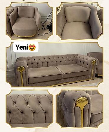 ✔️1500 man(Gənclik). Divan kreslo desti. Yenidir ‼️ İşlənməyib. Vpp