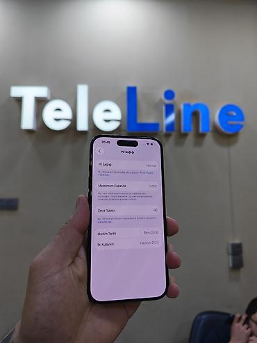 ref iphone satisi: IPhone 15 Pro, 128 GB, Black Titanium, Face ID, Zəmanət, Simsiz şarj — 2
