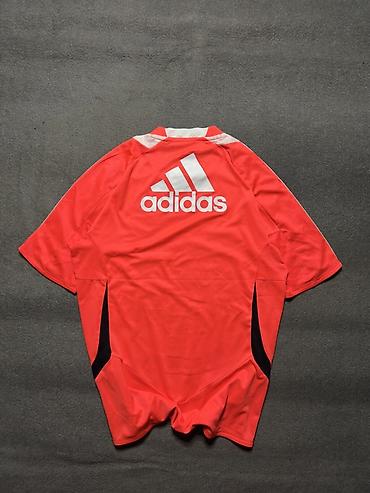 адидас баку: Мужская футболка, Adidas, M, цвет - Красный — 6