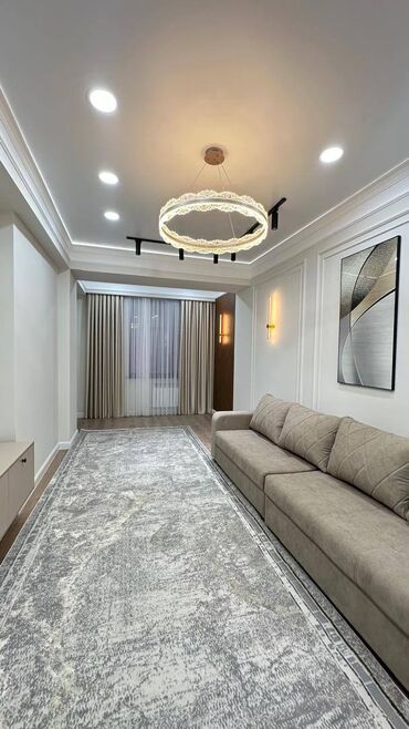 продажа квартир в кызыл аскере: 2 комнаты, 58 м², Элитка, 4 этаж, Евроремонт