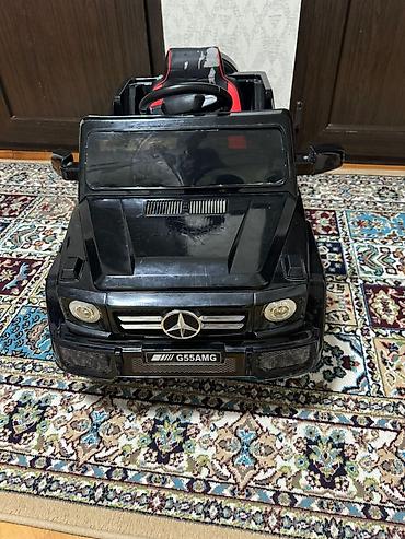 Uşaq dünyası: Uşaq elektrik maşını – Mercedes-Benz G55 AMG stilində - Korpusu: qara — 1
