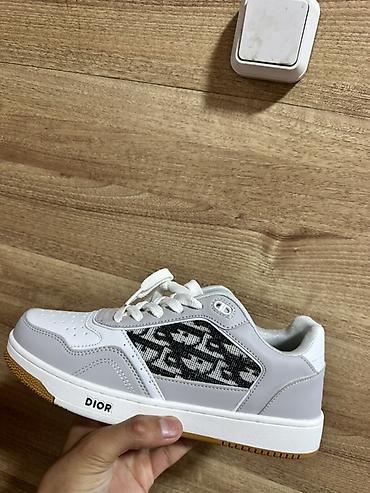 limited edition: Кроссовки низкие, бело‑серые бренд Dior — 3