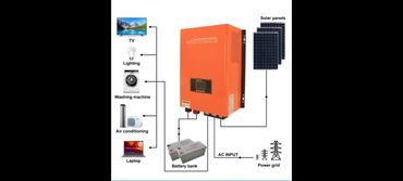 электро прибор: Солнечная станция 3000ватт Инвертор UP3024(UNITRONIC POWER)-3000w-24v