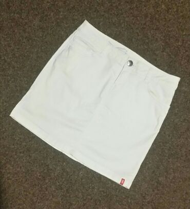 zara sorc suknja: L (EU 40), Mini, color - White