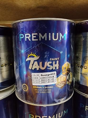 срок годности: Краска TAUSH PREMIUM, интерьерная. - Тип: моющаяся и устойчивая к — 1