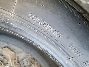892 2: Шины 225 / 60 / R 18, Лето, Б/у, Пара, Япония — 2