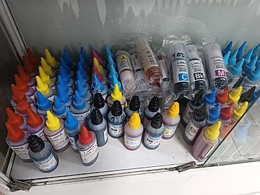 toner: Краски (чернила) для Epson, Canon, HP — от 180 сом - Заправочные — 2