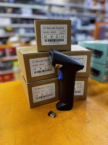 2D Barcode Scanner – Model RW10 ✅ 2D və 1D barkod oxuma qabiliyyəti ✅