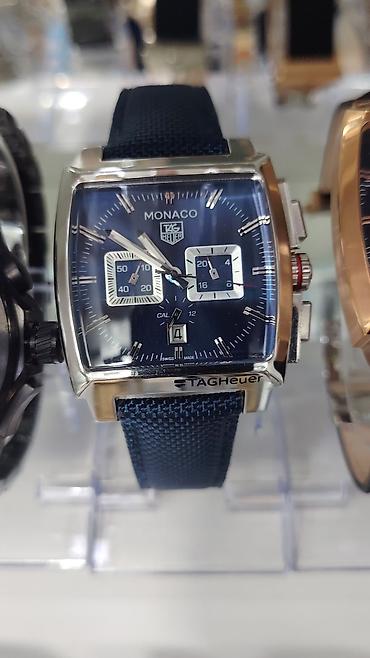 Aksesuarlar: TAG Heuer Monaco kişi qol saatları – kvadrat korpuslu, xronoqraf — 5