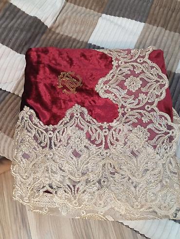 Süfrələr: Məhsul: Bahadır markalı krujeva detallı süfrə dəsti - Material: qalın — 1