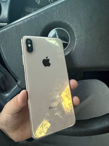 apple watch 3 цена в бишкеке: IPhone Xs Max, Колдонулган, 64 ГБ, Алтын, Заряддоочу түзүлүш, Куту, 81 %