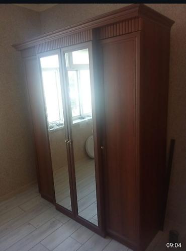 sade yataq mebeli: Klassik üslubda yataq otağı mebel dəsti - Material: qəhvəyi tonlarda — 1