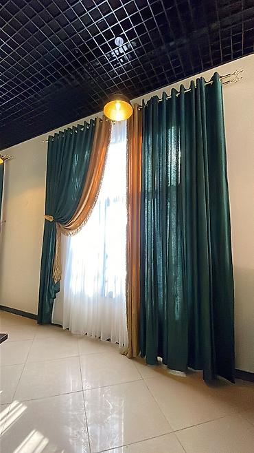 Шторы и занавески: Комплект штор, Бамбук, Магнитные, Монтаж без сверления, С вышивкой, Изготовление на заказ, Новый, Для балкона, Для беседки, Для ванной и душа at lalafo.kg — 8 Шторы и занавески: Комплект штор, Бамбук, Магнитные, Монтаж без сверления, С вышивкой, Изготовление на заказ, Новый, Для балкона, Для беседки, Для ванной и душа — 8