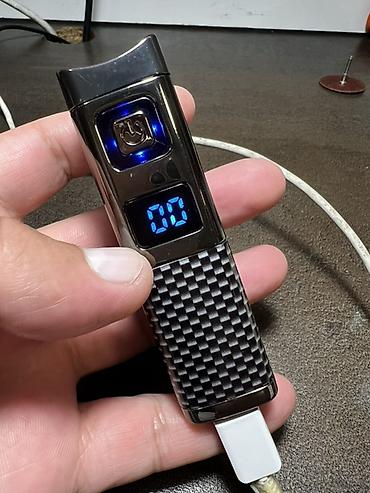 Күйгүзгүчтөр: Электрическая зажигалка с плазменной дугой и LED‑дисплеем - — 4