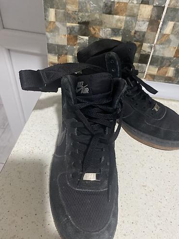 nike air force 1: Nike Air Force 1 High – qara rəng - Model: Nike Air Force 1 High (AF1 — 1