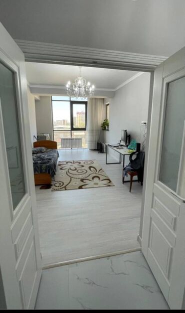 продаю квартиру 1 комн: 1 комната, 45 м², Элитка, 3 этаж, Евроремонт
