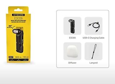 nitecore: Nitecore EDC09 — уникальный EDC-фонарь с 3 цветовыми температурами и — 4