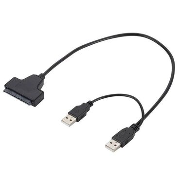 мини ноутбуки: Адаптер 2 x USB 2.0 to SATA для 2.5" HDD/SSD. Вспомогательный источник