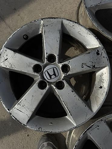 Унаа: Куйма Дисктер R 16 Honda, Комплект, тешиктери - 5, Колдонулган — 4