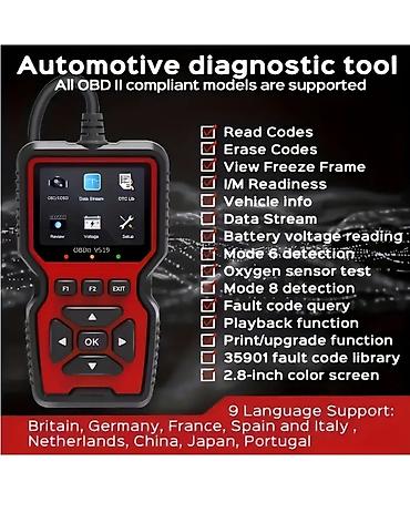 Ostala auto elektronika: Auto Dijagnostika Skener V519 OBD2 Citac Gresaka NOVO! Vrhunski — 3