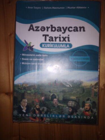 aysel jurnali: Azərbaycan tarixi Kurikulumla 12,50 alınıb 9 AZN satılır içi temizdir